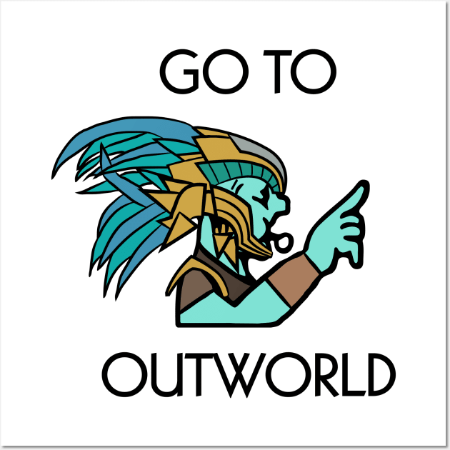 Go to Outworld Wall Art by Jawes